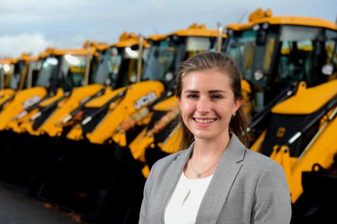Hannah Hurdley joined JCB through the Early Careers Programme