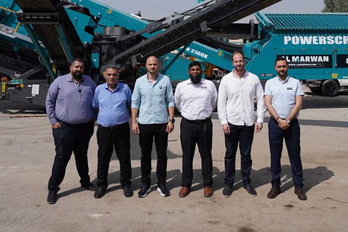Al Marwan have been appointed as Powerscreen’s authorized distributor in the UAE