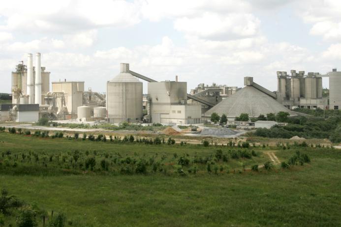 Heidelberg Materials’ Airvault cement plant, site of the company’s largest modernization project in France