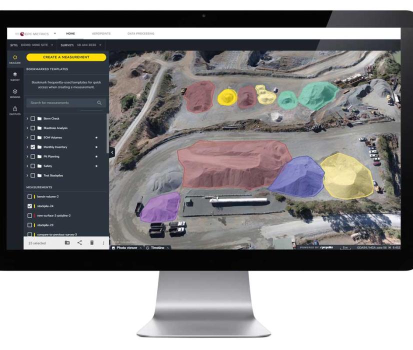 Using their drone technology, EPC Metrics have supported digitalized quarrying processes at several quarries across the UK