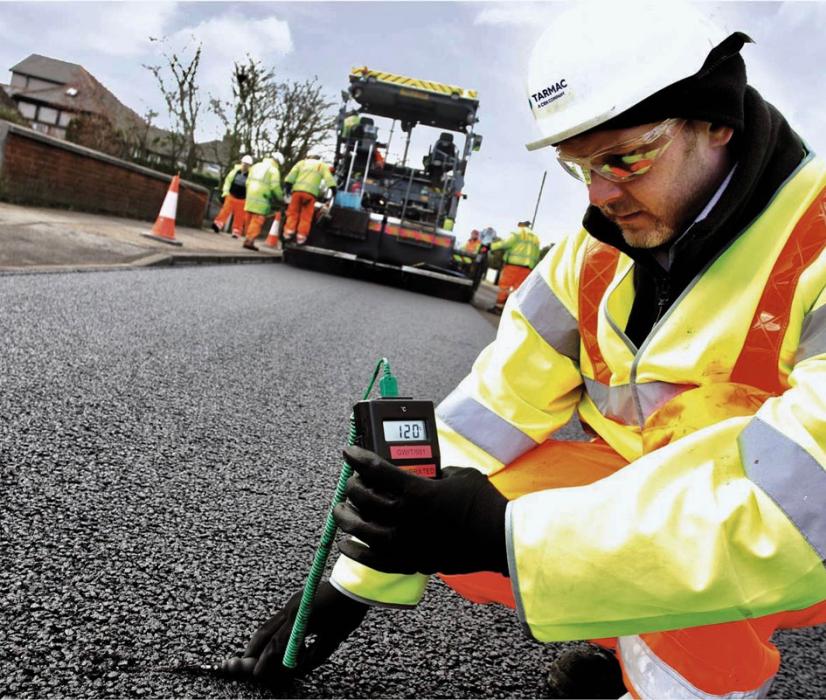 Tarmac have made warm-mix asphalt (WMA) the default product for customers