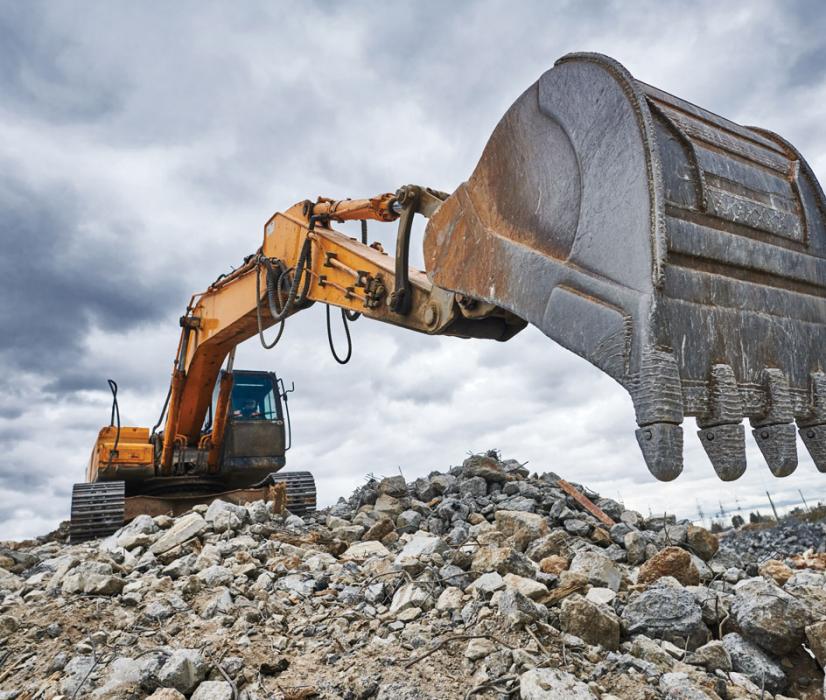 Construction and demolition waste
