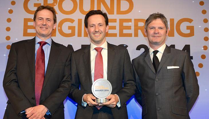 BAM Ritchies receive Ground Engineering Contractor of the Year Award