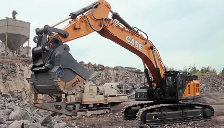 Case CX750D excavator