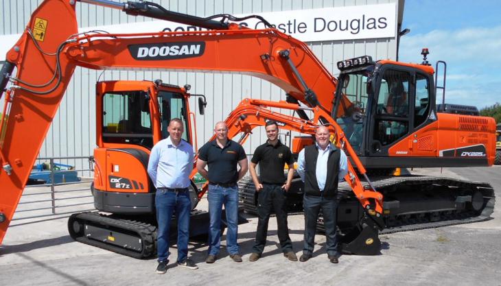 James Gordon Ltd appointed Doosan dealers