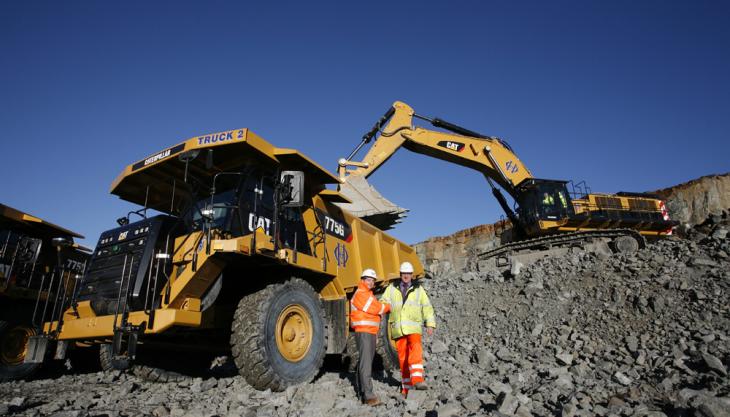 Finning machines for Hillhouse Quarry Group