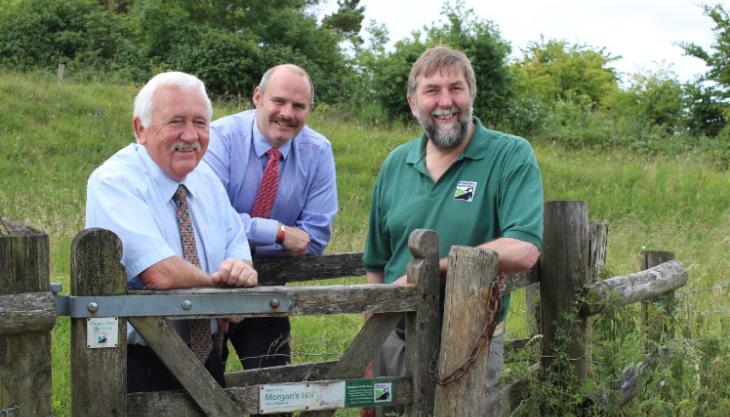 Hills Group make donation to Wiltshire Wildlife Trust