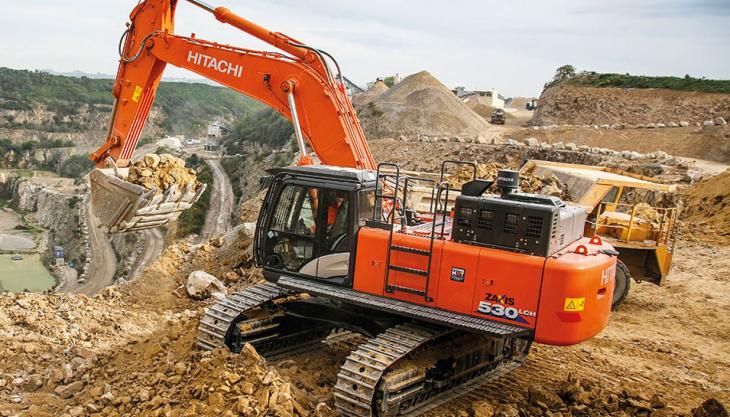 Hitachi ZX530LCH-6 excavator