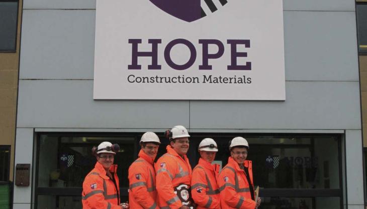 Hope Construction Materials apprentices