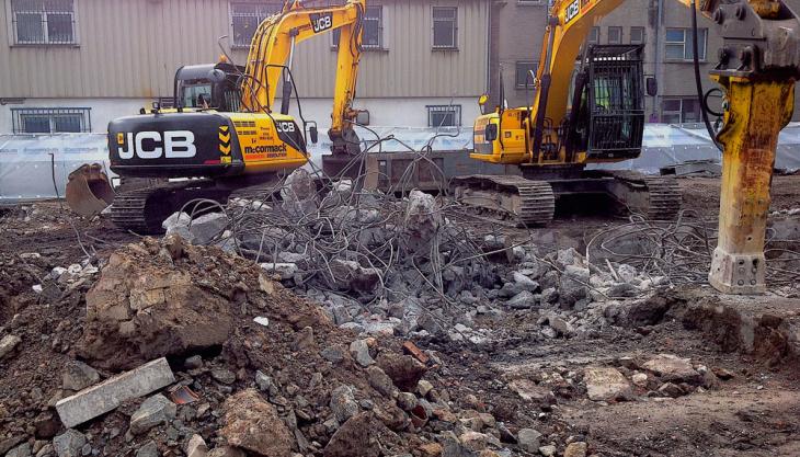 JCB demolition excavators