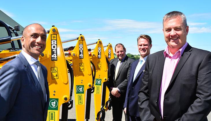 JCB secure deal with Travis Perkins