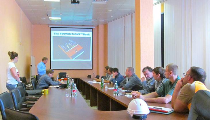 Martin Engineering training in Russia