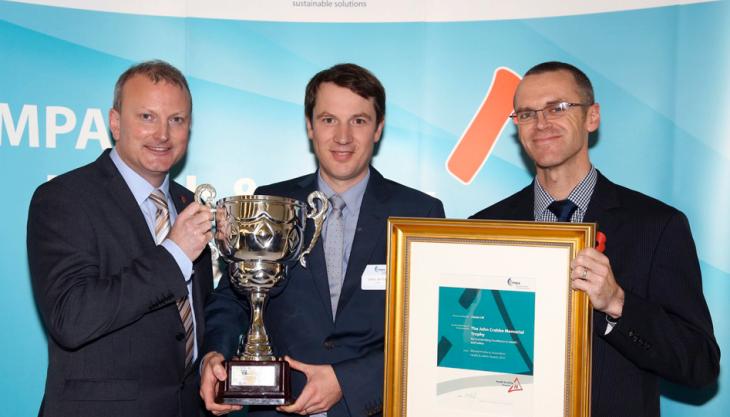 John Crabbe Memorial Trophy winners Lhoist UK