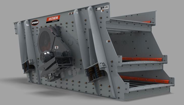 Anthem inclined aggregate screen
