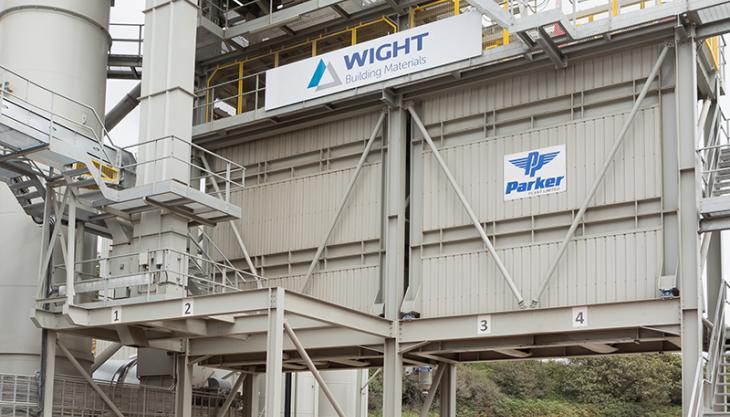 Wight Building Materials' new asphalt plant