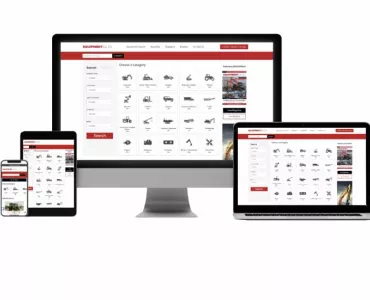 Equipment Sales website