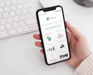The Grease App from Schaeffler determines the ideal lubricant type, lubricant quantity, grease service life, and relubrication intervals for initial lubrication and relubrication of rolling bearings