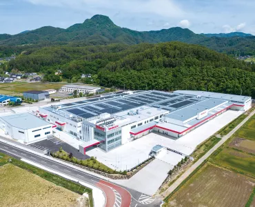 The new Takeuchi factory in Aoki, Nagano, Japan