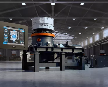 The upgraded 800i cone crusher range with new ACS-c 5