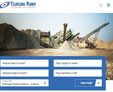 New and improved Tsurumi website for the European market