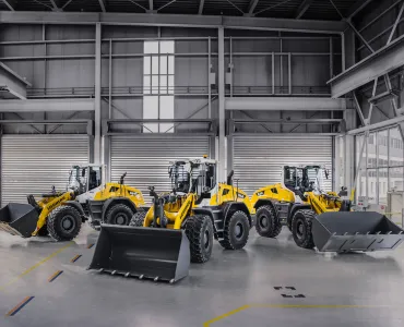 Liebherr’s latest Generation 8 mid-size wheel loader series – the L 526, L 538 and L 546 – are characterized by a significant increase in performance compared with the previous generation