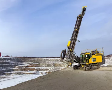Epiroc SmartROC D65 surface drill rig