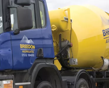 Breedon Aggregates truck mixer