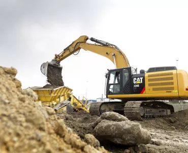 Cat 336EL Hybrid excavator