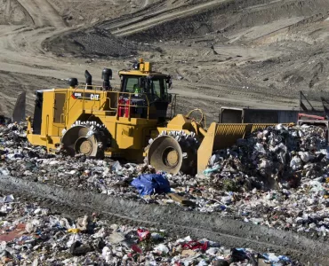 Cat 836K landfill compactor