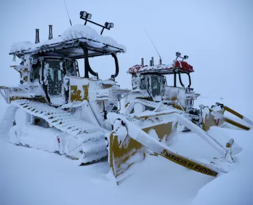 Cat D6N in Antarctica
