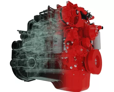 Cummins six-cylinder engine