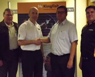Kingfisher gain welding certification