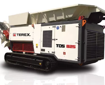 Terex TDS 825 low-speed shredder