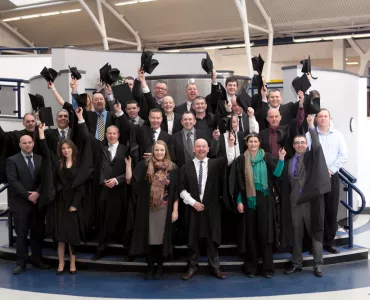 Graduation day for University of Derby Corporate students