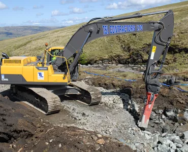 Volvo EC300D excavator