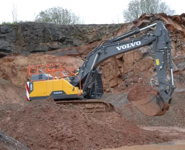 Volvo EC380E crawler excavator