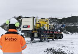Metso’s new NW8HRC portable crusher for manufactured sand