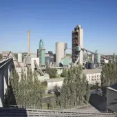 Heidelberg Materials’ cement plant in Antoing, Belgium
