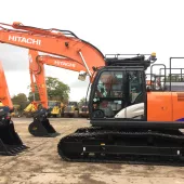 Hitachi 210 excavator