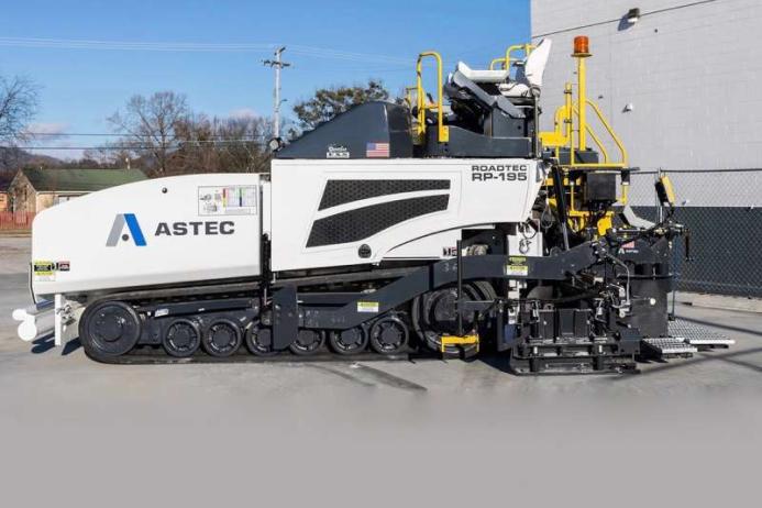 The new RP-195 tracked paver from Astec Industries