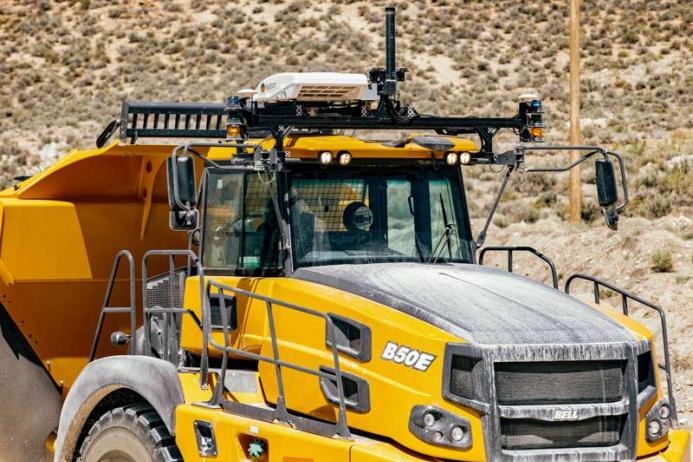 Bell Equipment’s autonomous technology is now at the adoption stage with customers in the UK, South America, and Australia set to introduce autonomous Bell ADTs during 2023. Photo: Pronto AI
