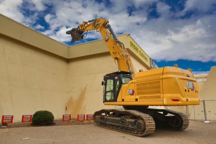 Cat 352 straight boom excavator