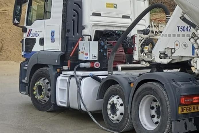 Cemex are trialling an industry-first electric discharge system for cement