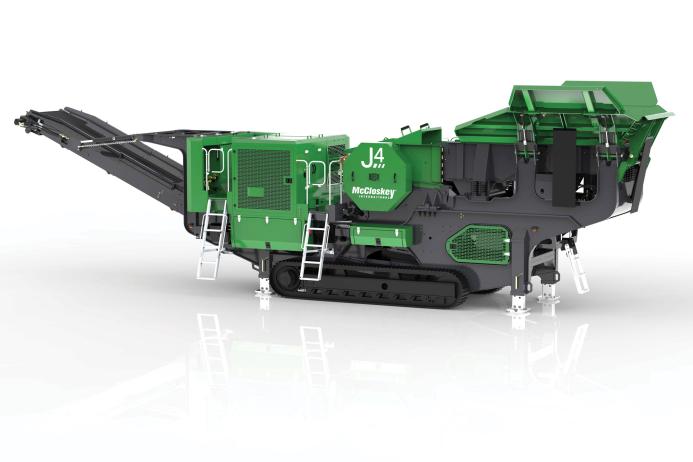 McCloskey J4 jaw crusher