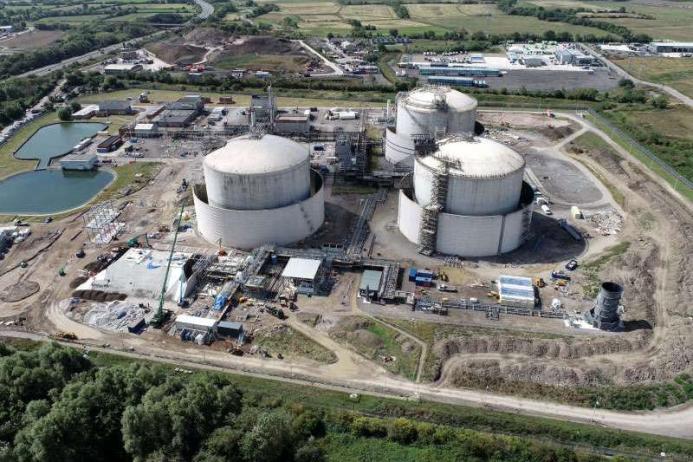Flogas Britain's LPG storage facility at Avonmouth, near Bristol