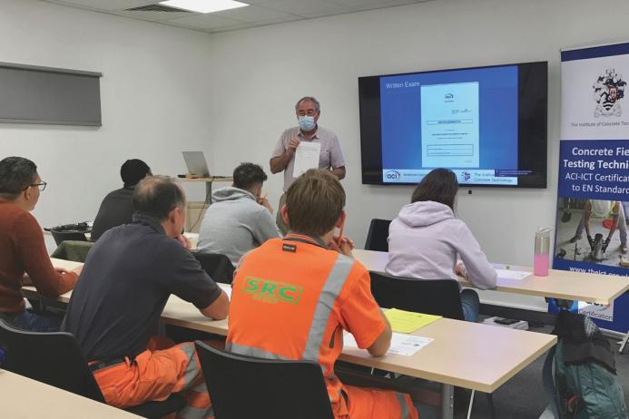 Institute of Concrete Technology CFTT classroom session