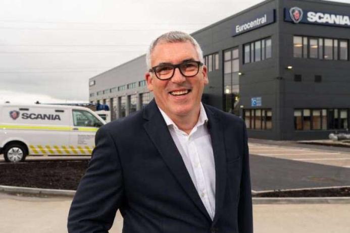 Paul Smith, Scania dealer director, Scotland