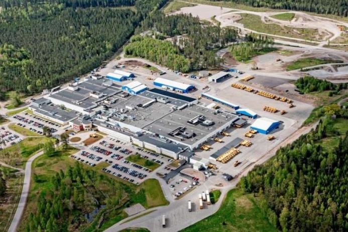 Volvo CE’s Braås site 