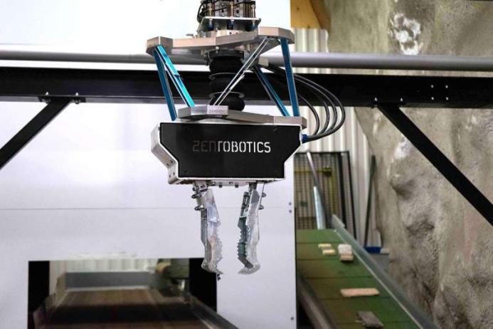 Autonomous waste sorting robot from ZenRobotics