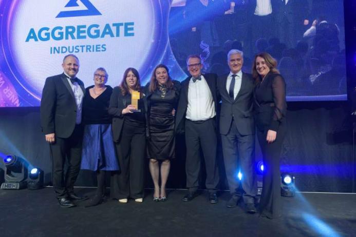 Aggregate Industries pick up leading sustainability award